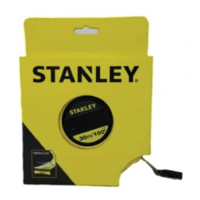 STANLEY Fibreglass Long Tape Measuring Tape (30m/100ft) STHT34262-8